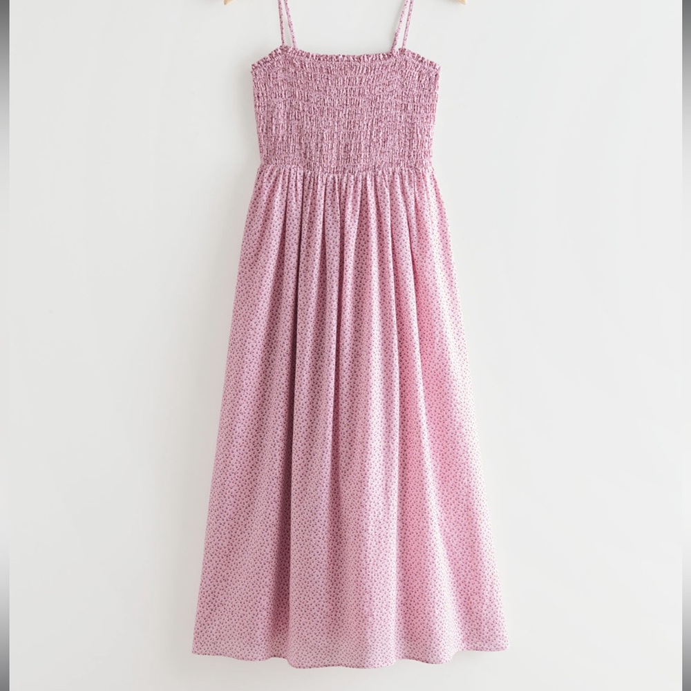 &otherstories: Smocked Midi Dress